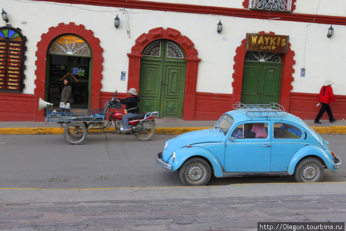 По улицам Пуны Пуно, Перу
