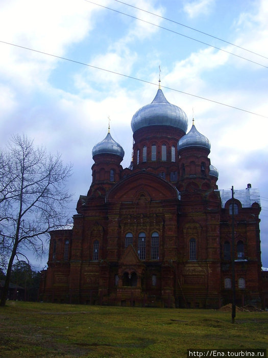Казанский собор на Горушке в декабре Данилов, Россия