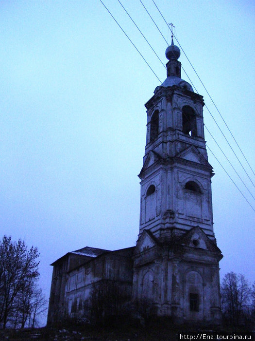 Колокольня Петропавловской церкви