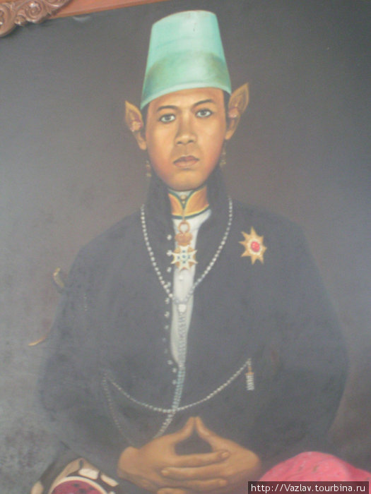 Портрет султана Джокьякарта, Индонезия