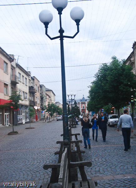 В центре можно только пешком Мукачево, Украина