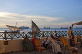 Zanzibar Serena Inn, музыканты играют к ужину