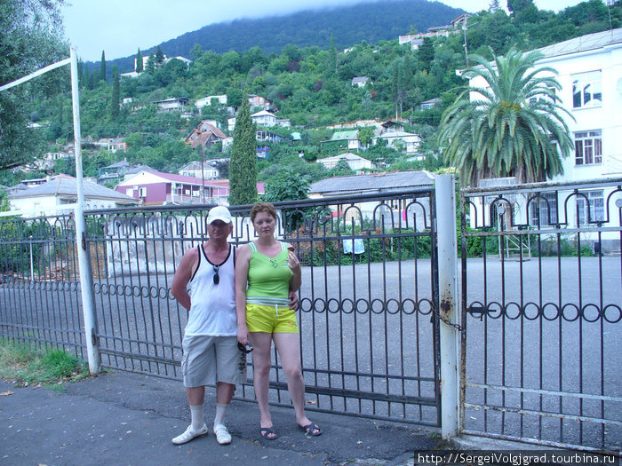 Мой отдых в Гаграх с 19 июля по 31 июля 2009 года. Гагра, Абхазия