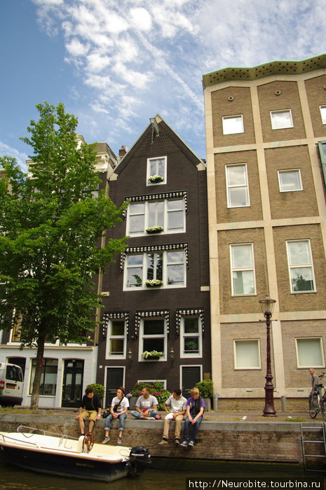 Самые узкие дома Амстердама - IV Амстердам, Нидерланды