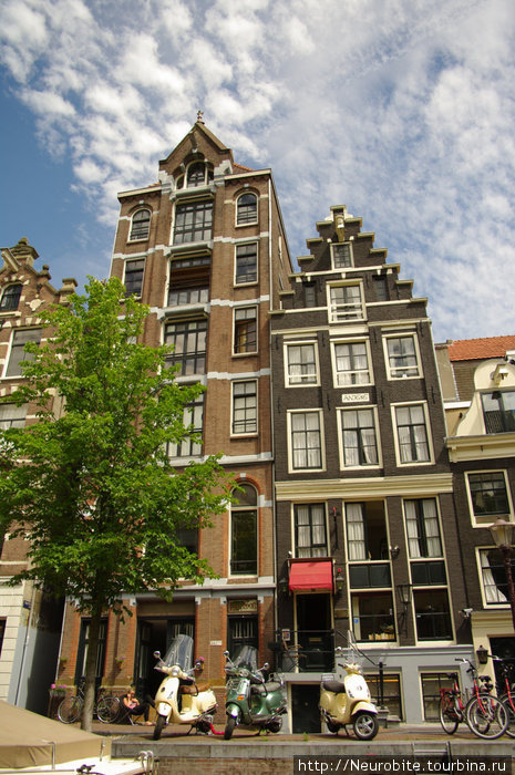Самые узкие дома Амстердама - IV Амстердам, Нидерланды