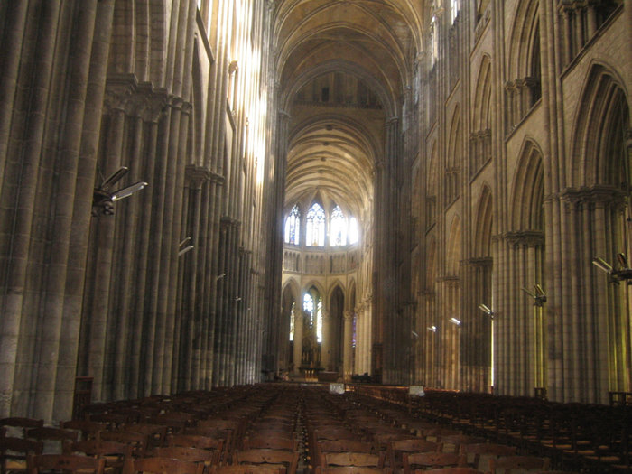 внутри руанского собора Франция