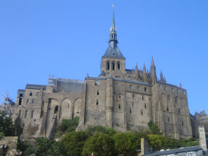 аббатство Мон-Сен-Мишель Франция
