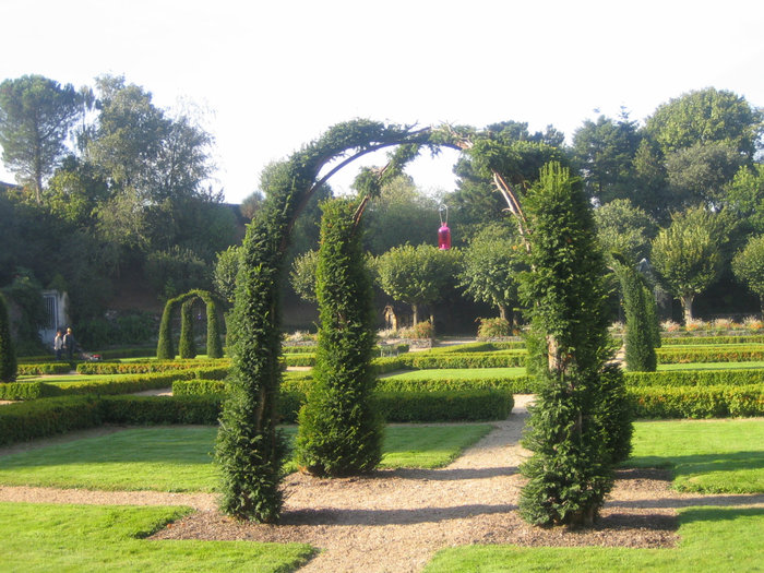 сад замка Анже Центр-Долина Луары, Франция