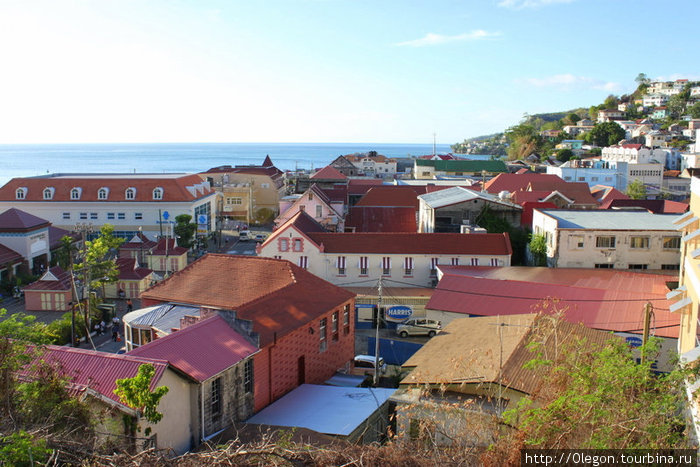 Столица Гренады Сент-Джорджес, Гренада