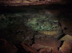Чистейшие подземные воды фильтруются толщами земли. Грандиозный процесс... Вода в пещеру поступает как с поверхности земли (капая сверху), так и из родников.