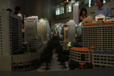 В краеведческом музее детальный макет города с каждым зданием в масштабе