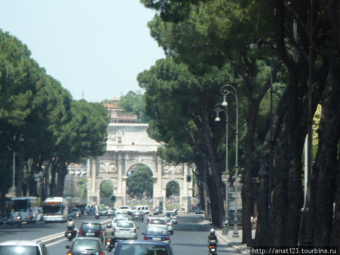 Рим Триумфальная арка Италия