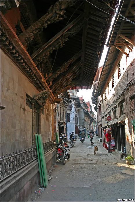 Улочка. Патан (Лалитпур), Непал