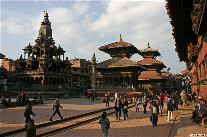 Дурбар или королевская площадь. Патан (Лалитпур), Непал