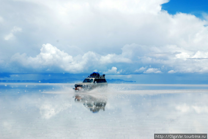 Кажется, что паришь в облаках... Уюни, Боливия
