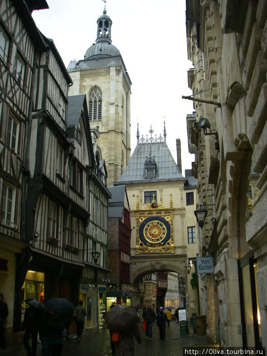Башенные часы Руан, Франция
