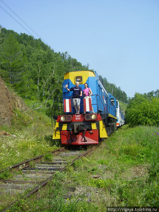Экскурсионный поезд Слюдянка, Россия