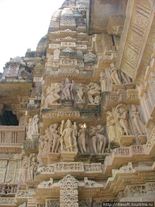 Камасутра в камне Каджурахо, Индия