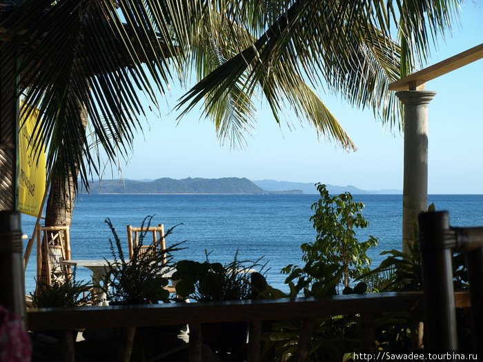 Вид на Боракай с Карабао Остров Карабао, Филиппины