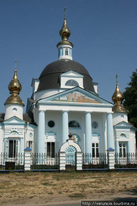 Величественный Успенский храм (1827г.) Темников, Россия