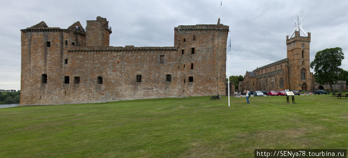Linlighgow Castle Шотландия, Великобритания