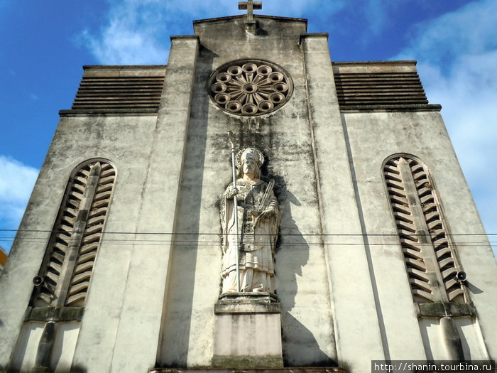 Фасад собора Сьего-де-Авила, Куба