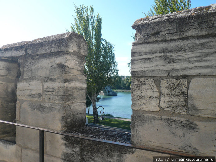 Sur le pont d'Avignon Авиньон, Франция