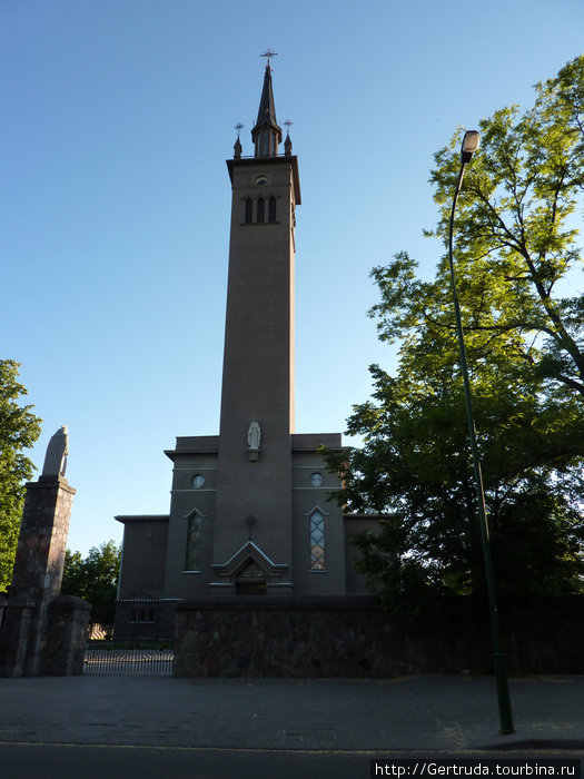 Главный католический костел Клайпеды. Клайпеда, Литва