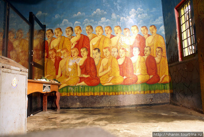 Будда с учениками Матале, Шри-Ланка