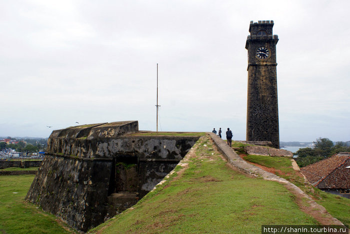 Башня на стене Галле, Шри-Ланка