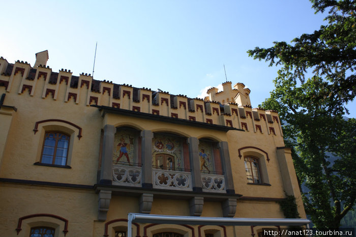 Замок Хоэншвангау Швангау, Германия