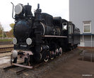 Старинный литовский локомотив