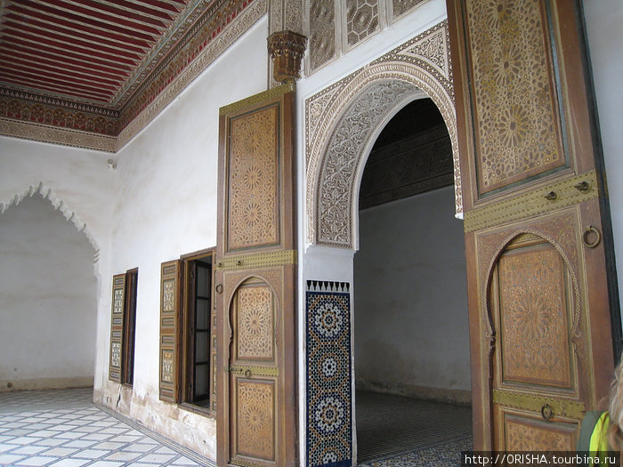 МАГРИБ.15 часть. Дворец Бахия . Марракеш, Марокко