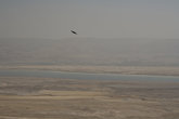 Вид на мертвое море с высоты крепости Масада, построенной когда-то Иродом Великим
