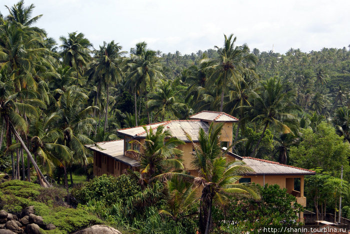 Вид с вершины холма Галле, Шри-Ланка