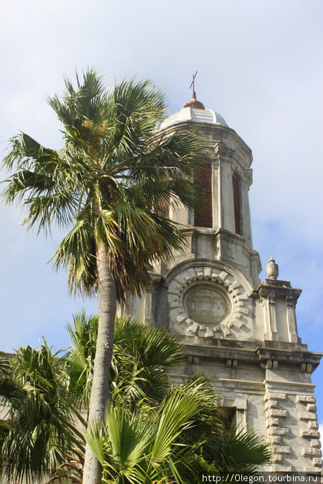 Колокольня собора Сент-Джонс, Антигуа и Барбуда