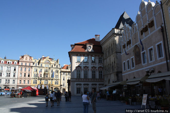 Староместская  Площадь Прага, Чехия