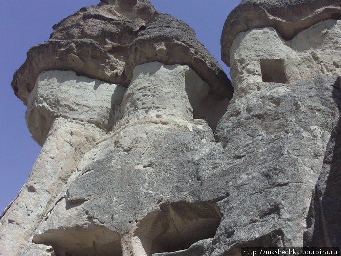 Домики в скалах Средиземноморский регион, Турция