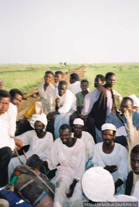 В кузове грузовика Гедареф, Судан