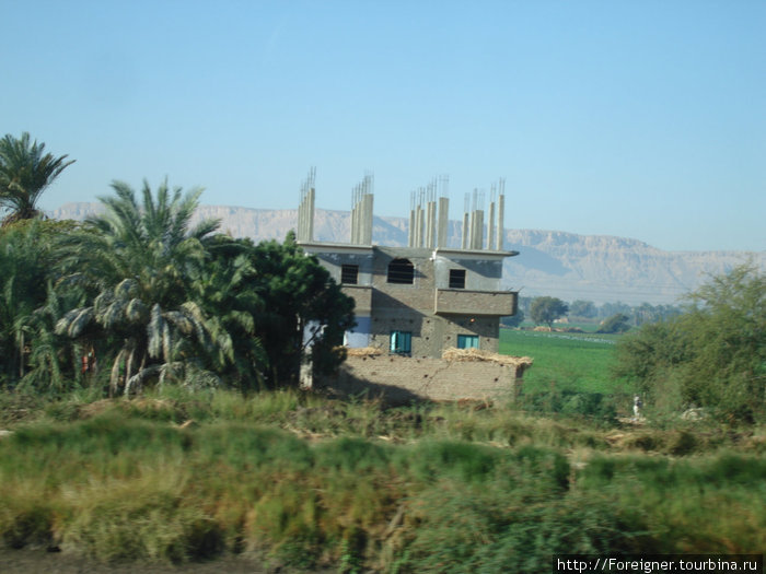 Пока дом не достроен, за него не платят налог Хургада, Египет