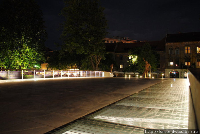 Гулять ночью по мостам через Любляницу — особое удовольствие Любляна, Словения