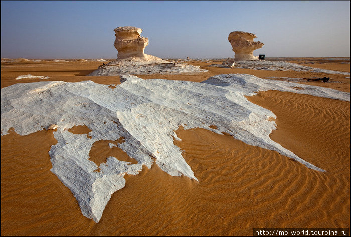 Белая пустыня Фарафра, Египет