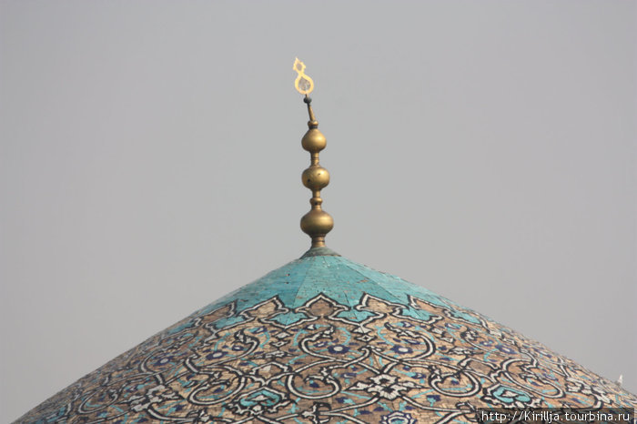 Купол мечети Лотфоллы Исфахан, Иран