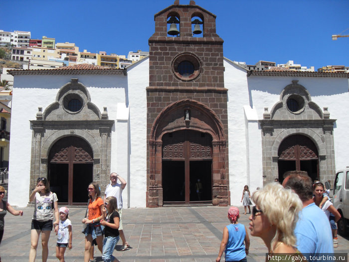 церковь, где молился Колумб. Остров Ла-Гомера, Испания