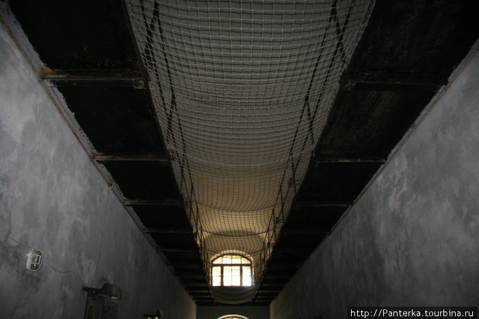 Внутри секретного дома или старой тюрьмы Шлиссельбург, Россия