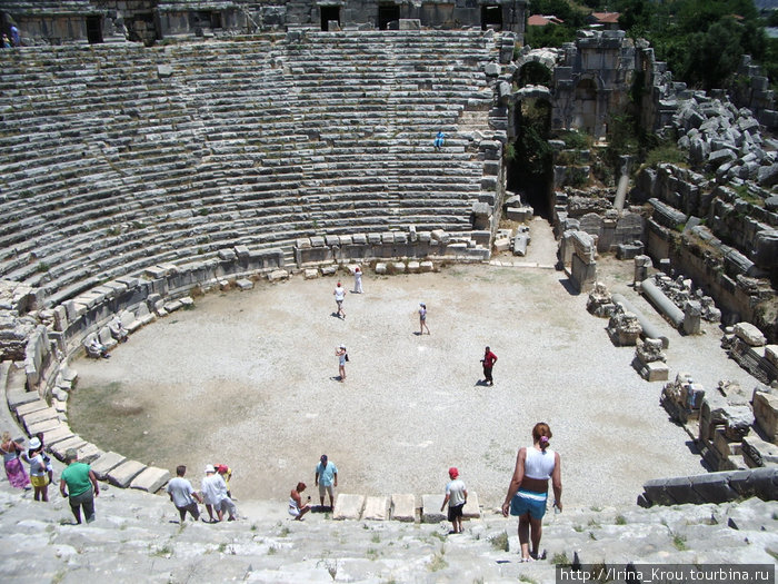 Греко-римский театр Средиземноморский регион, Турция