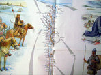 Примерная схема Сицкой битвы, опубликованная в краеведческой газете Сить в связи с 765-летием исторического события