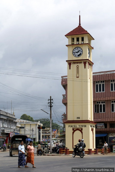 Башня с часами Пьин-У-Львин, Мьянма