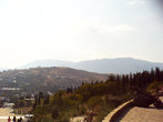 Вид на горы от церкви