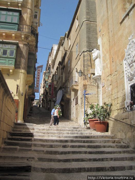 Та самая лестница Валлетта, Мальта